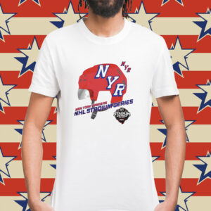 New York Rangers 2024 NHL Stadium Series Helmet Logo Shirt