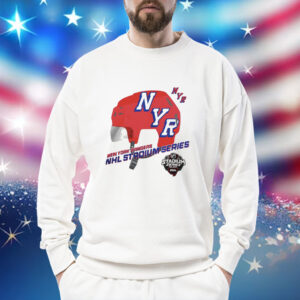 New York Rangers 2024 NHL Stadium Series Helmet Logo Shirt