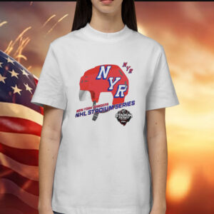 New York Rangers 2024 NHL Stadium Series Helmet Logo Shirt