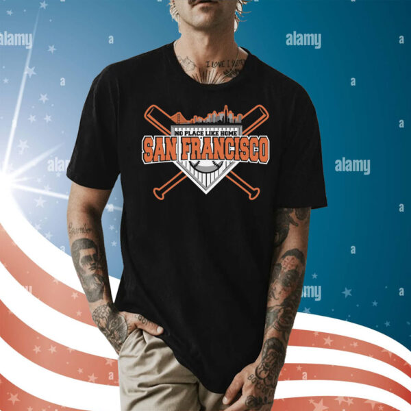 No Place Like Home San Francisco Baseball T-Shirts