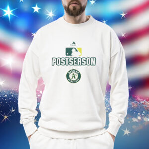Oakland Athletics Majestic Postseason Shirt