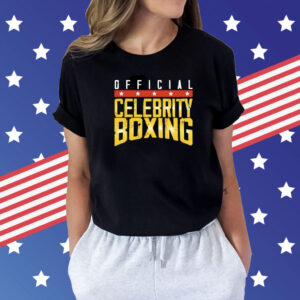 Official celebrity boxing Shirt