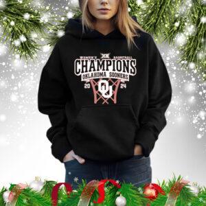 Oklahoma Sooners Crimson 2024 Big 12 Wbb Champions Shirt