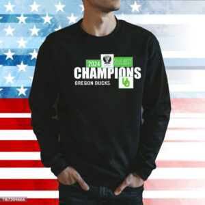 Oregon Ducks Champions 2024 Pac-12 Men’s Basketball Tournament Shirt