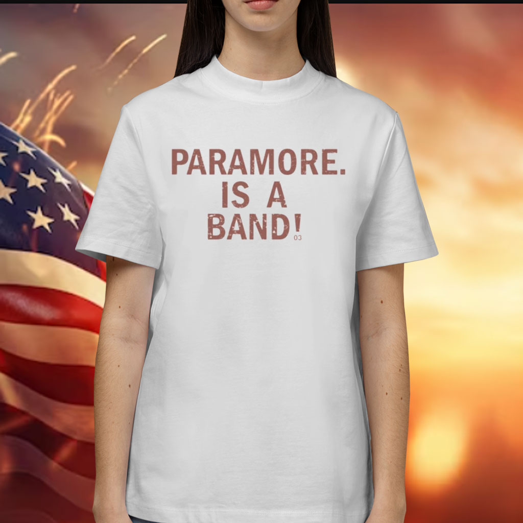 Paramore is a band record Shirt