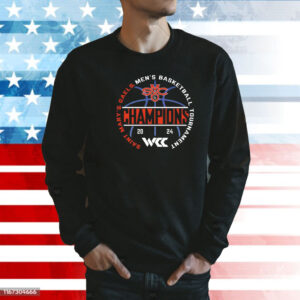 Saint Mary’s Gaels 2024 WCC Men’s Basketball Conference Tournament Champions Shirt