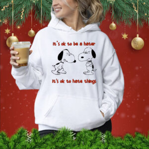 Snoopy it’s ok to be a hater it’s ok to hate things Shirt