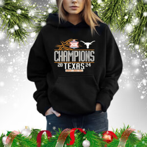 Texas Longhorns 2024 Big 12 Women’s Basketball Conference Tournament Champions Shirt
