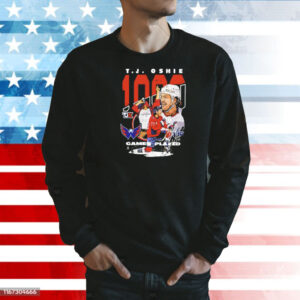Tj Oshie Washington Capitals 1000 games played Shirt