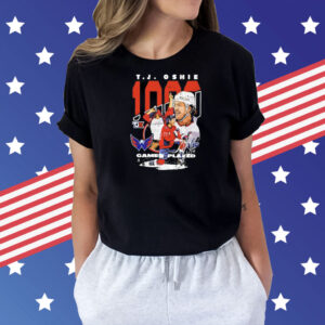 Tj Oshie Washington Capitals 1000 games played Shirt
