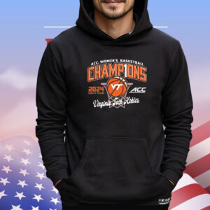 Virginia Tech Hokies 2024 ACC Women’s Basketball Regular Season Champions Shirt