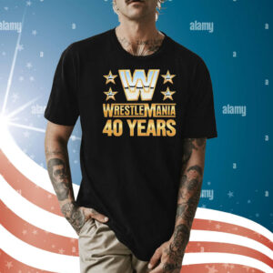 Wrestlemania 40 over the years Shirt