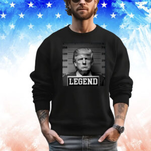 Zeek Arkham Trump Mugshot Legend Shirt
