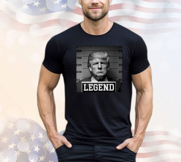 Zeek Arkham Trump Mugshot Legend Shirt
