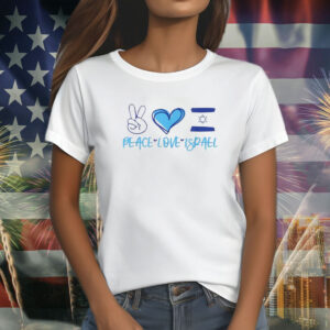 Support Israel Peace Love Israel I Stand With Israel Vintage Shirt