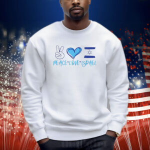 Support Israel Peace Love Israel I Stand With Israel Vintage Shirt