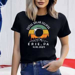 Total Solar Eclipse USA Erie Pennsylvania 4.08.2024 Shirt