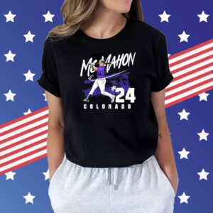 Ryan McMahon Colorado Rockies Relentless Spirit Grunge Shirt