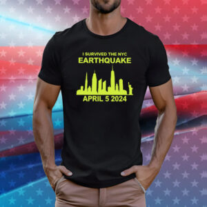 Skill Issue I Survived The Nyc Earthquake April 5Th 2024 T-Shirt