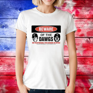 Beware Of The Dawgs Yankees Baseball T-Shirt