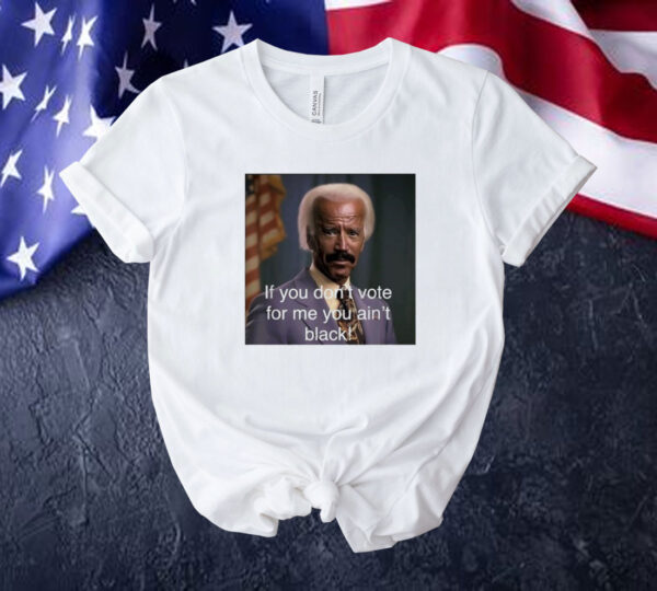 Biden if you don’t vote for me you ain’t black Tee shirt