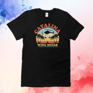 Catalina Wine Mixer Vintage Retro T-Shirt
