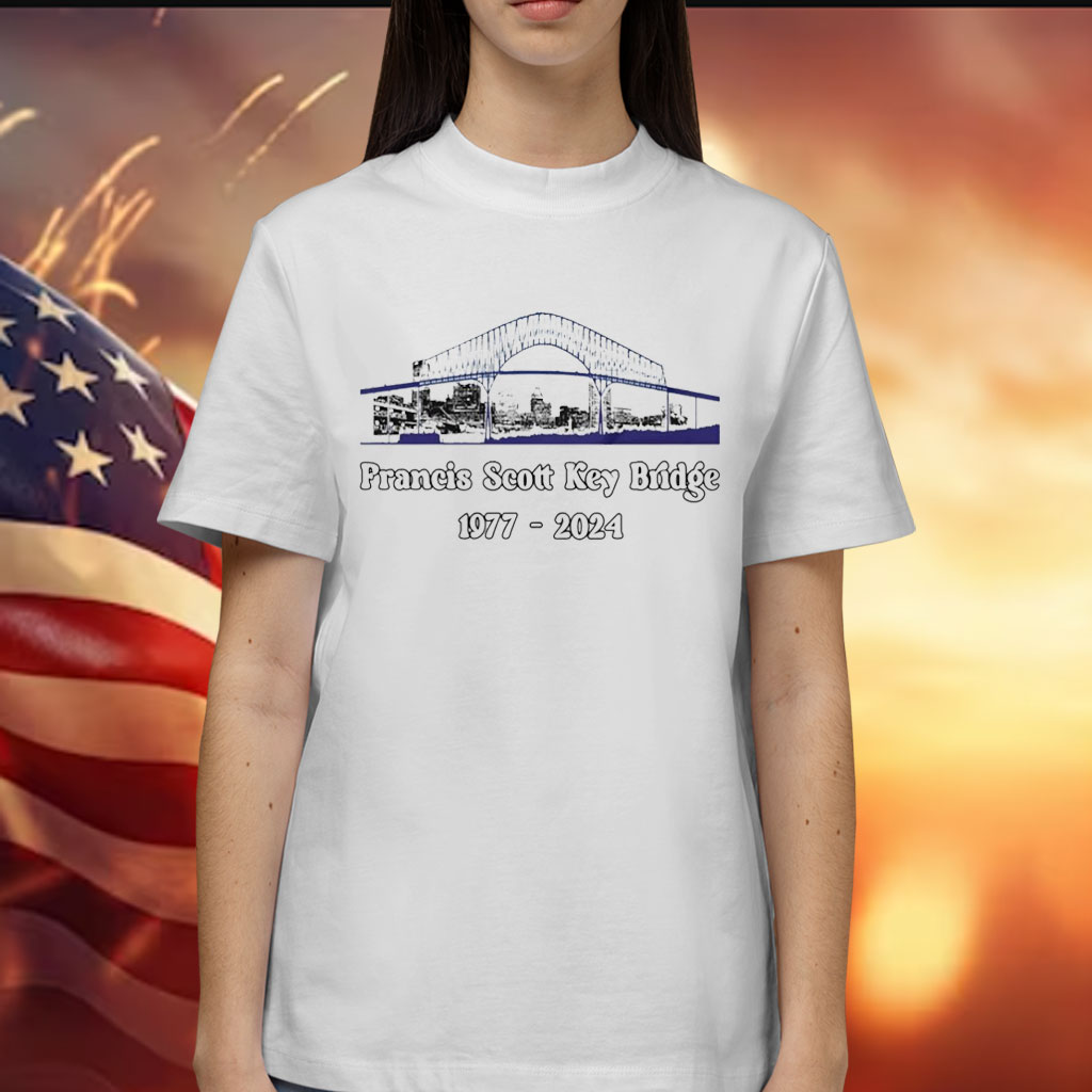 Francis Scott Key Bridge 1977 2024 Shirt