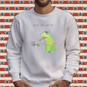 Frog create your own luck Tee shirt