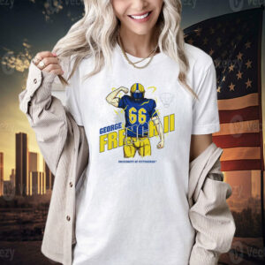 George French II Pittsburgh Panthers university of Pittsburgh T-shirt