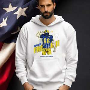 George French II Pittsburgh Panthers university of Pittsburgh T-shirt