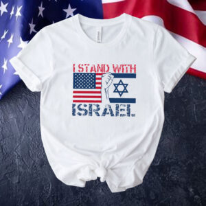I Stand With Israel Shirt, Israel USA Flags Sweatshirt, Israel T-Shirt, Israel Flags Shirt, Pray for Israel Tee Shirt