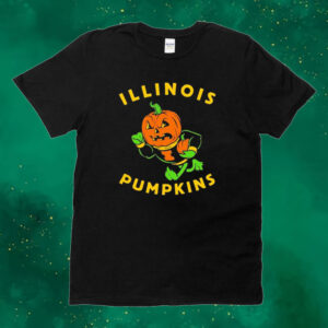 Illinois pumpkins mascot Tee shirt