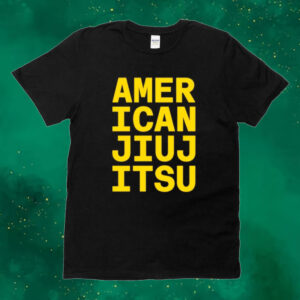 Jake Shields Wearing American Jiu Jitsu Tee shirt
