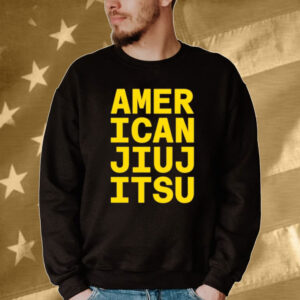Jake Shields Wearing American Jiu Jitsu Tee shirt