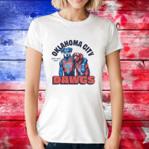 Jalen Williams wearing Oklahoma city dawgs woof T-Shirt