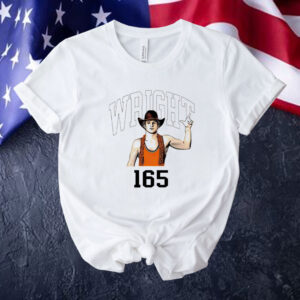 Jaxen Wright OSU Cowboy Wrestling 165 Tee shirt