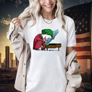 Joker playing the piano Peanuts T-shirt