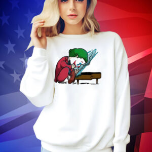 Joker playing the piano Peanuts T-shirt