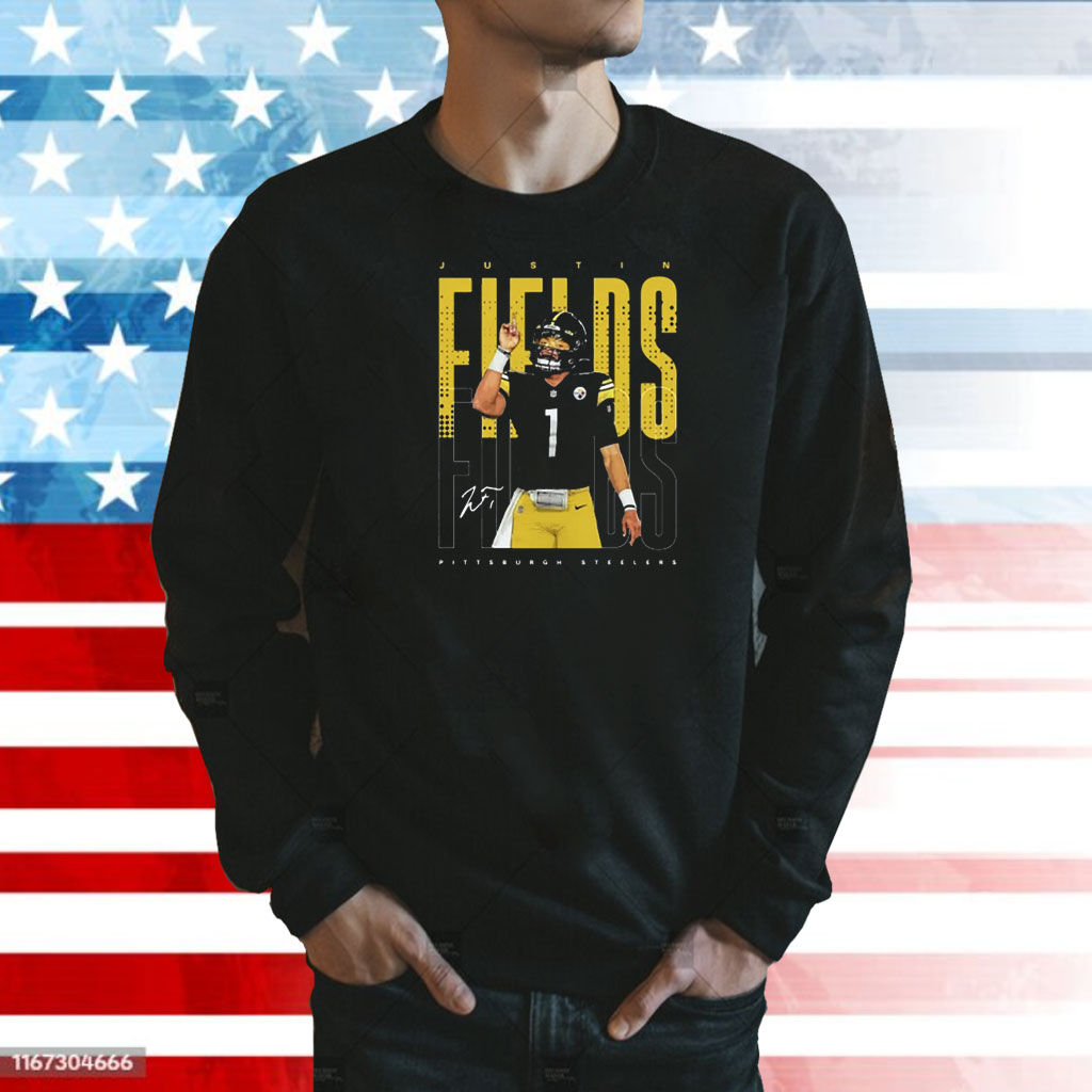 Justin Fields Pittsburgh Steelers Shirt
