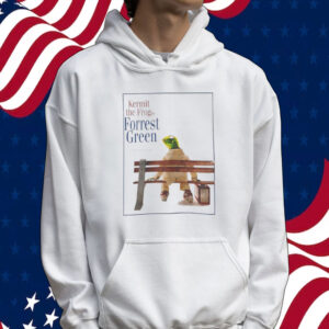 Kermet the frog is Forrest Green Tee shirt