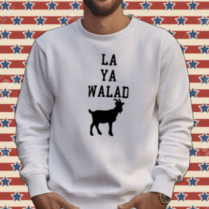 La Ya walad goat Tee shirt