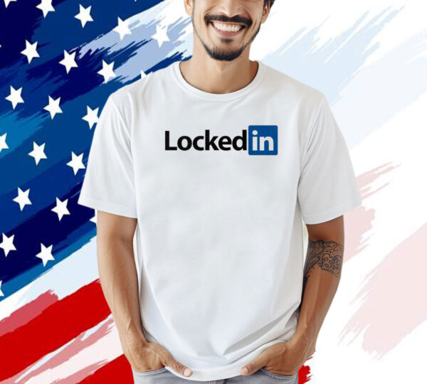 Locked In logo T-shirt