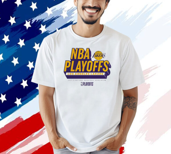 Los Angeles Lakers 2024 NBA Playoffs T-shirt