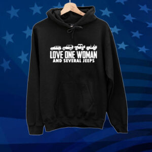 Love one woman and several jeeps Tee shirt