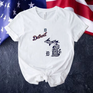 MLB Detroit Tigers baseball logo Tee shirt