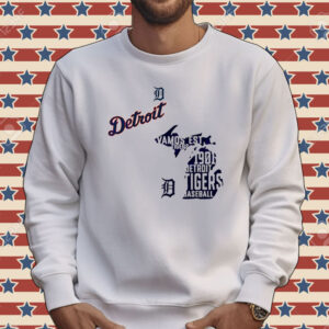 MLB Detroit Tigers baseball logo Tee shirt
