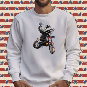 Microwave man bike Tee shirt