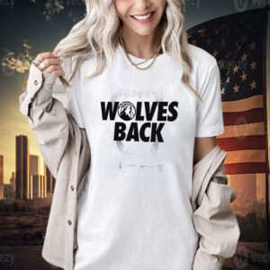 Minnesota Timberwolves Wolves Back 2024 T-shirt