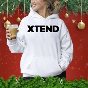 Miranda Cohen wearing xtend logo Shirt