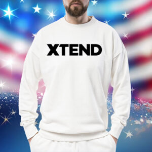 Miranda Cohen wearing xtend logo Shirt